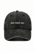Modrá kšiltovka BAD HAIR DAY