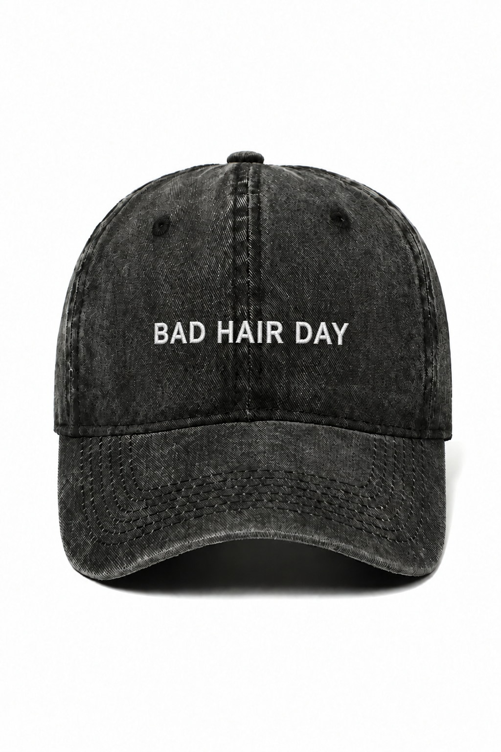 Modrá kšiltovka BAD HAIR DAY