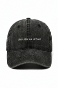 Modrá kšiltovka JDU JEN NA JEDNO