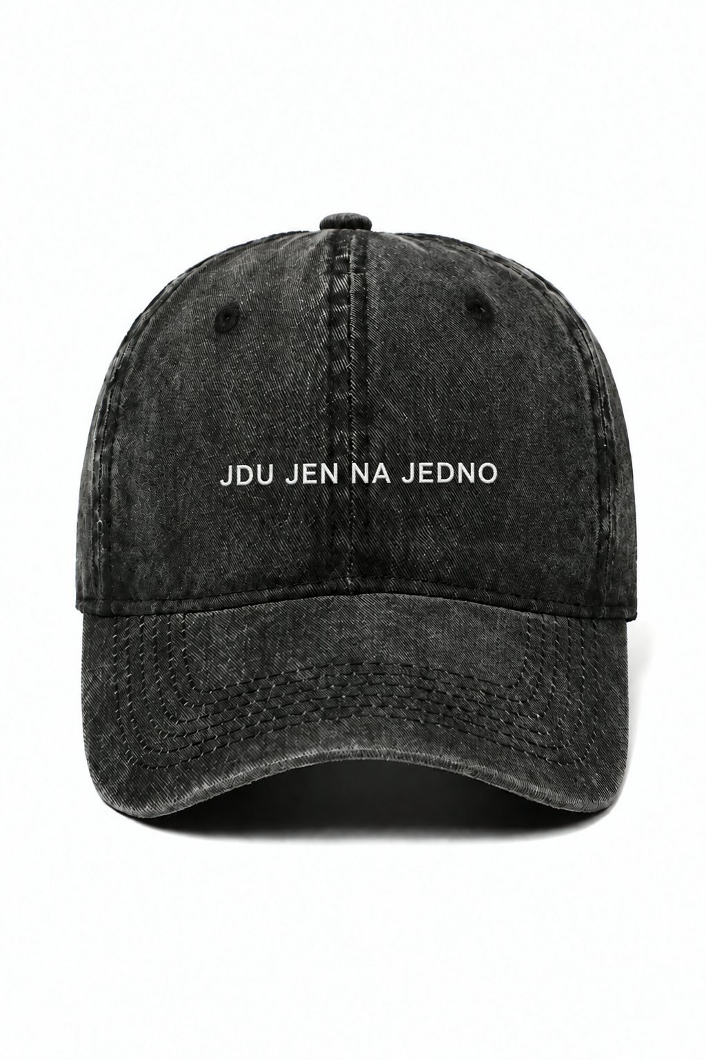 Modrá kšiltovka JDU JEN NA JEDNO
