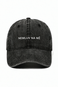 Modrá kšiltovka NEMLUV NA MĚ