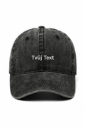 Modrá kšiltovka s výšivkou Tvůj Text