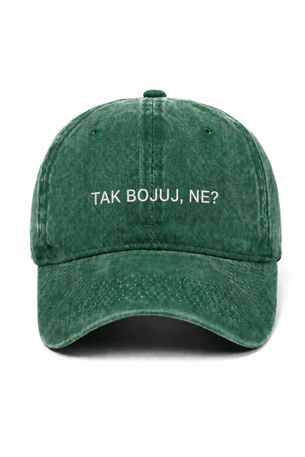 Zelená kšiltovka TAK BOJUJ, NE?