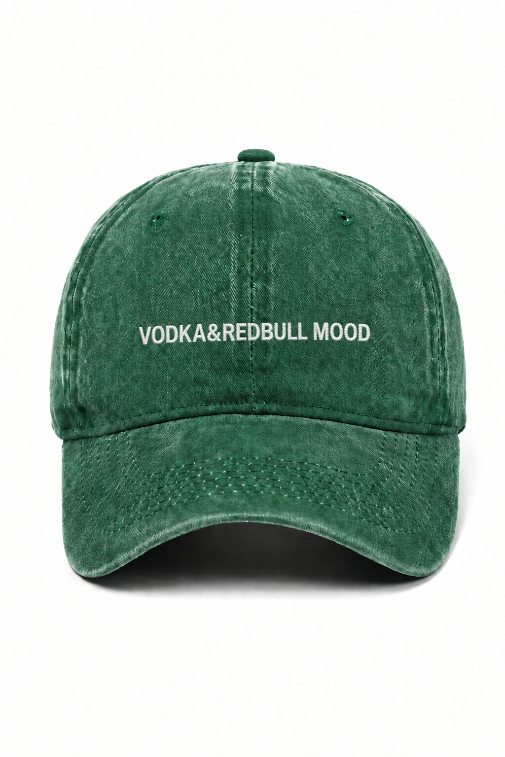 Zelená kšiltovka VODKA&REDBULL MOOD
